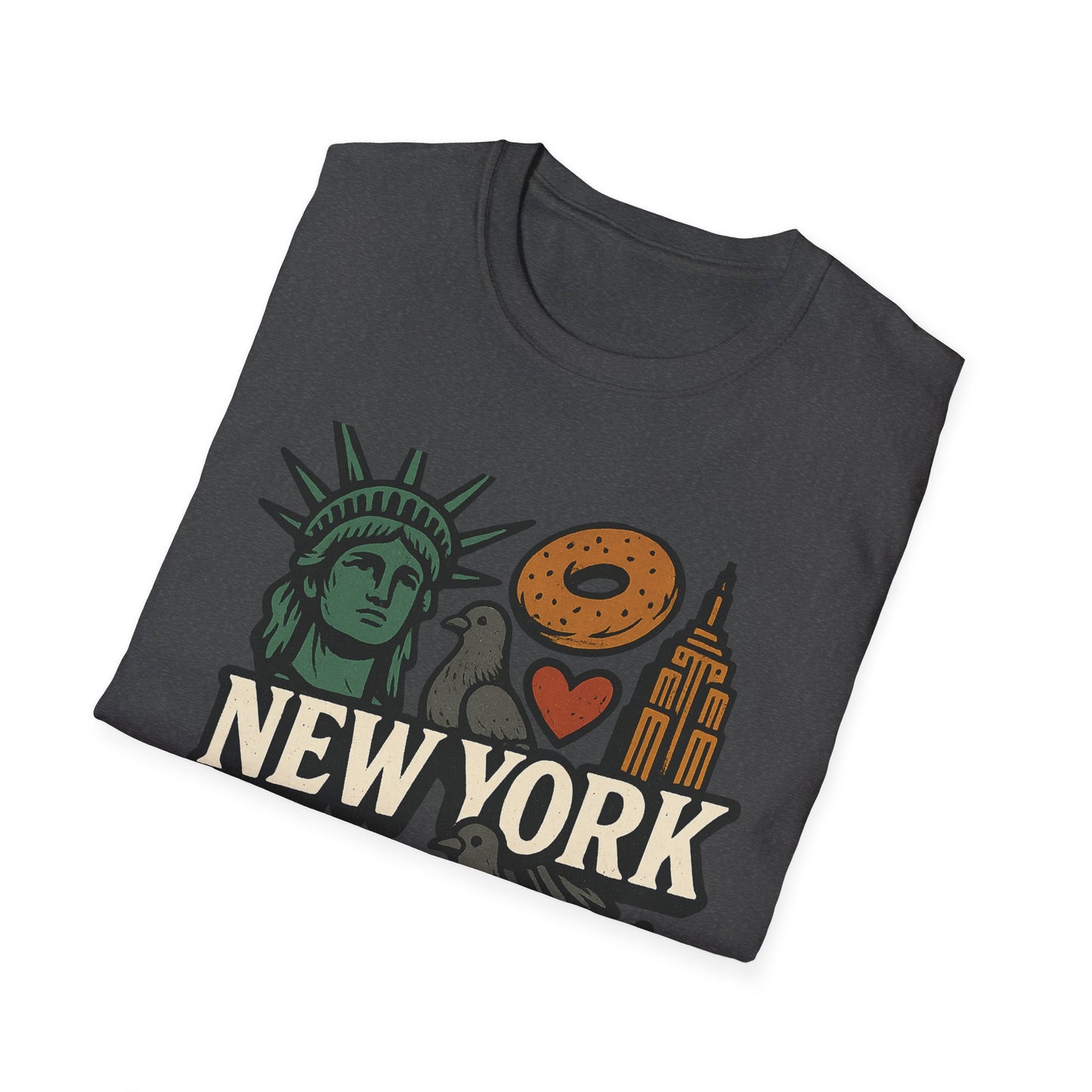 New York City Graphic Unisex T-Shirt - NYC Souvenir Apparel