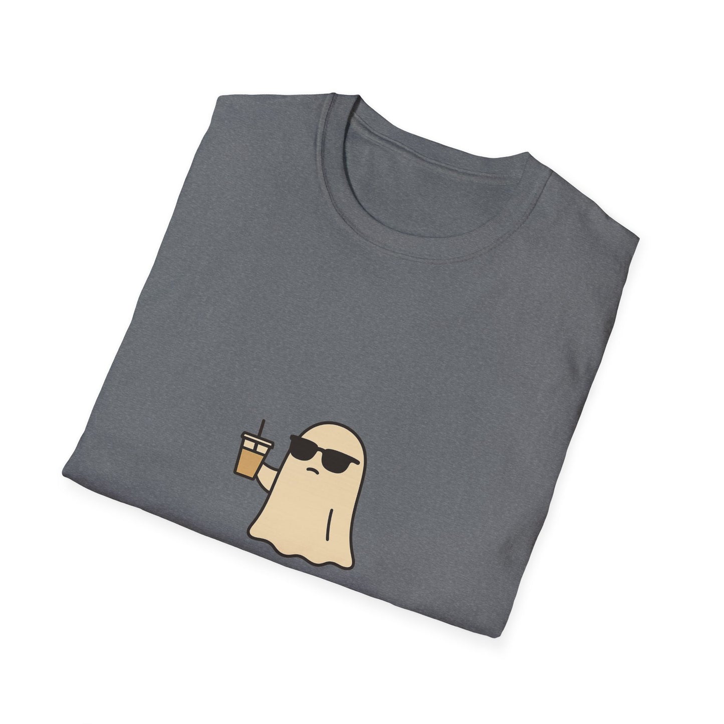 Caffeinated Ghost Graphic Unisex T-Shirt