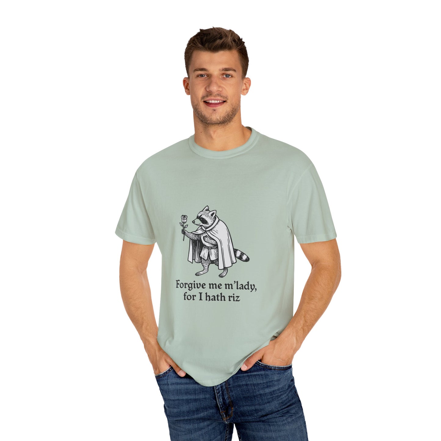 Charming Raccoon Graphic Tee