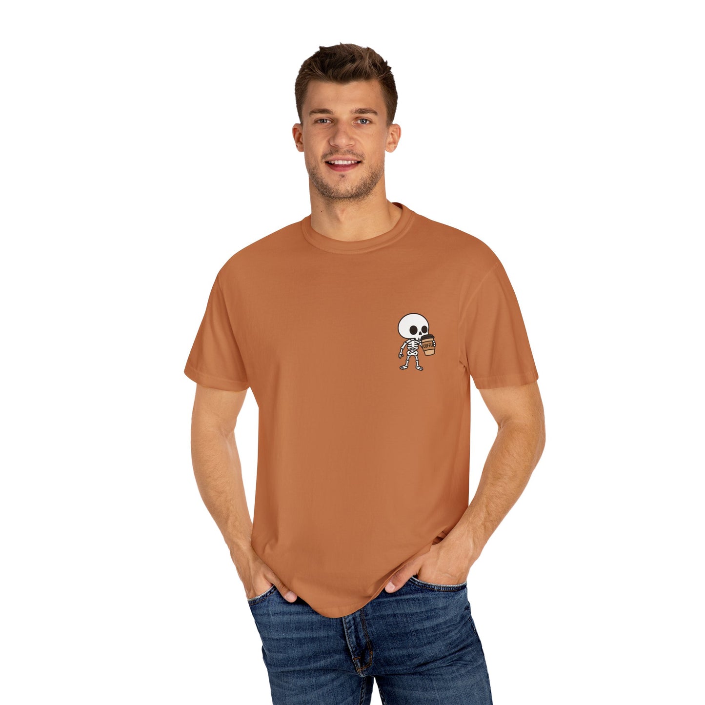 Skeleton Coffee Lover T-shirt