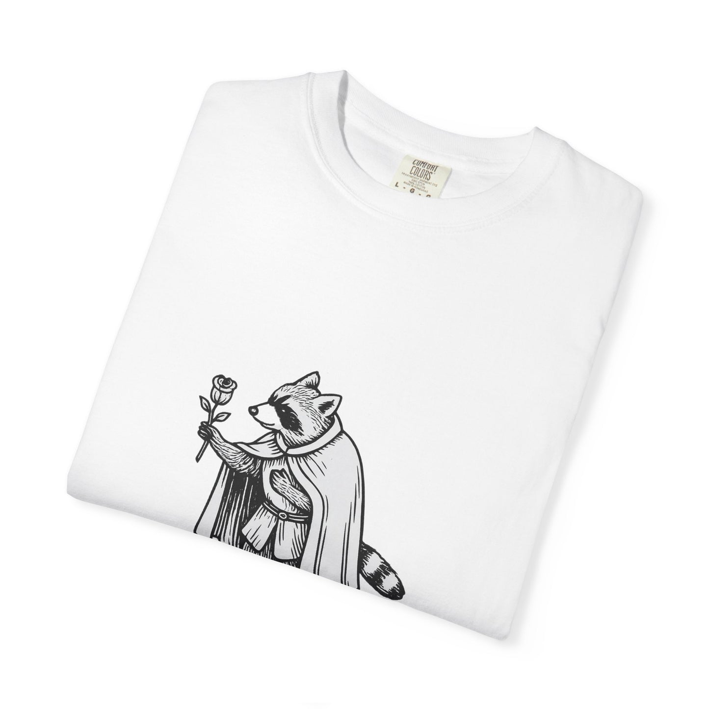 Charming Raccoon Graphic Tee