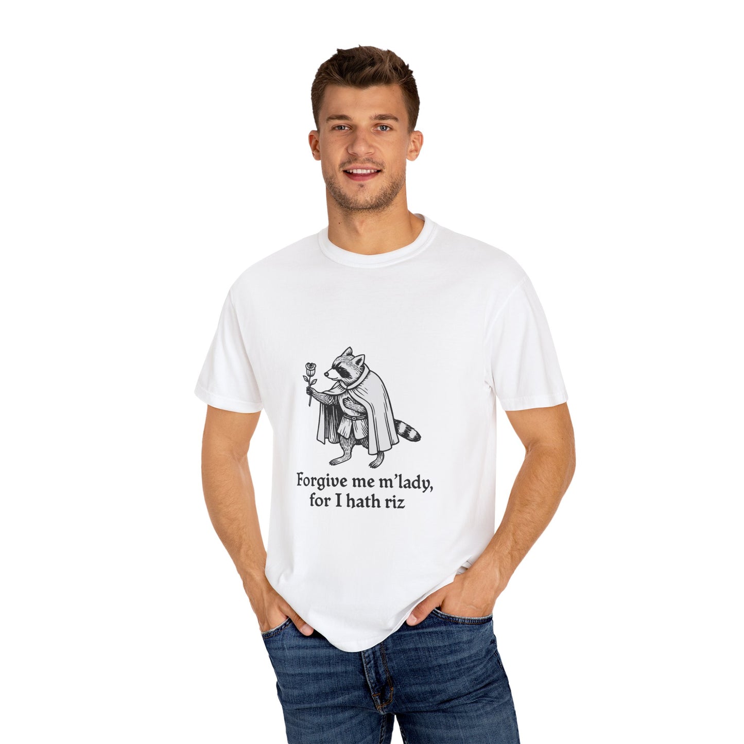 Charming Raccoon Graphic Tee