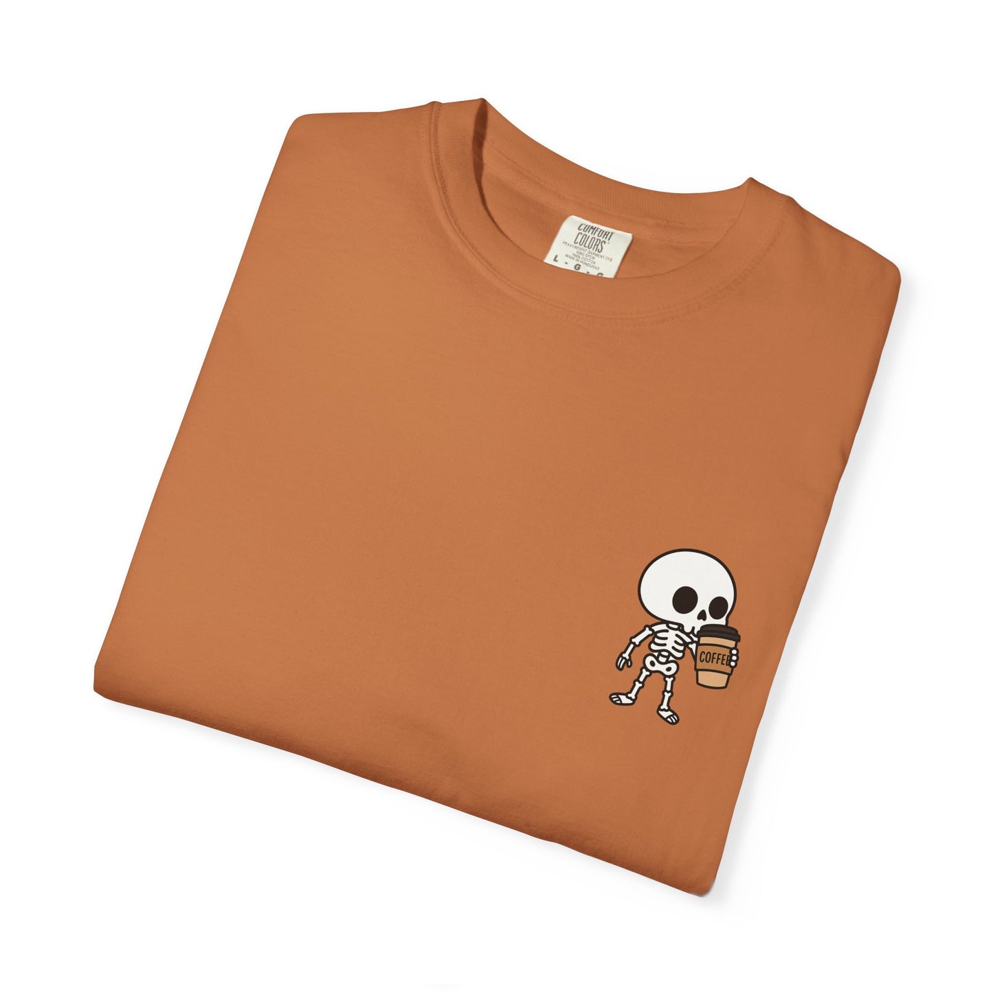 Skeleton Coffee Lover T-shirt