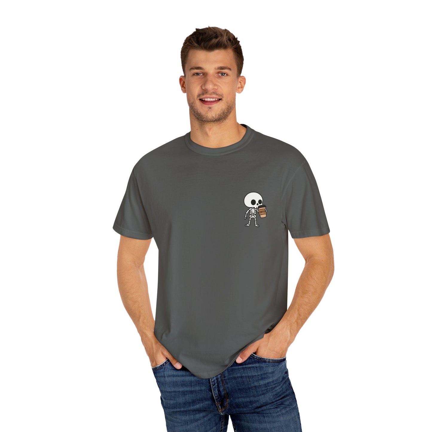 Skeleton Coffee Lover T-shirt