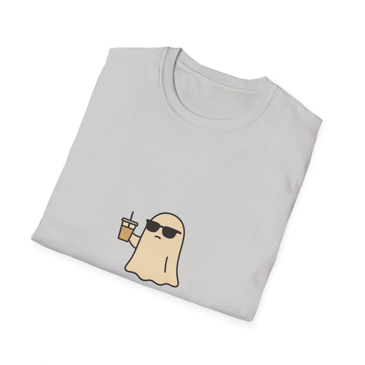 Caffeinated Ghost Graphic Unisex T-Shirt