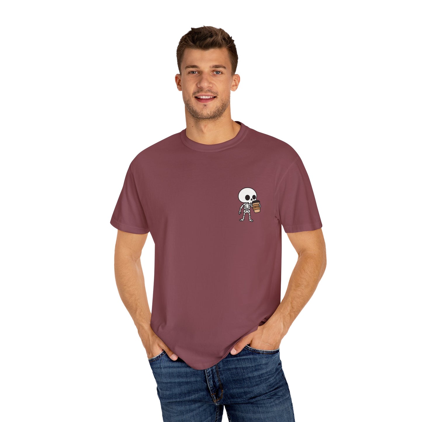 Skeleton Coffee Lover T-shirt