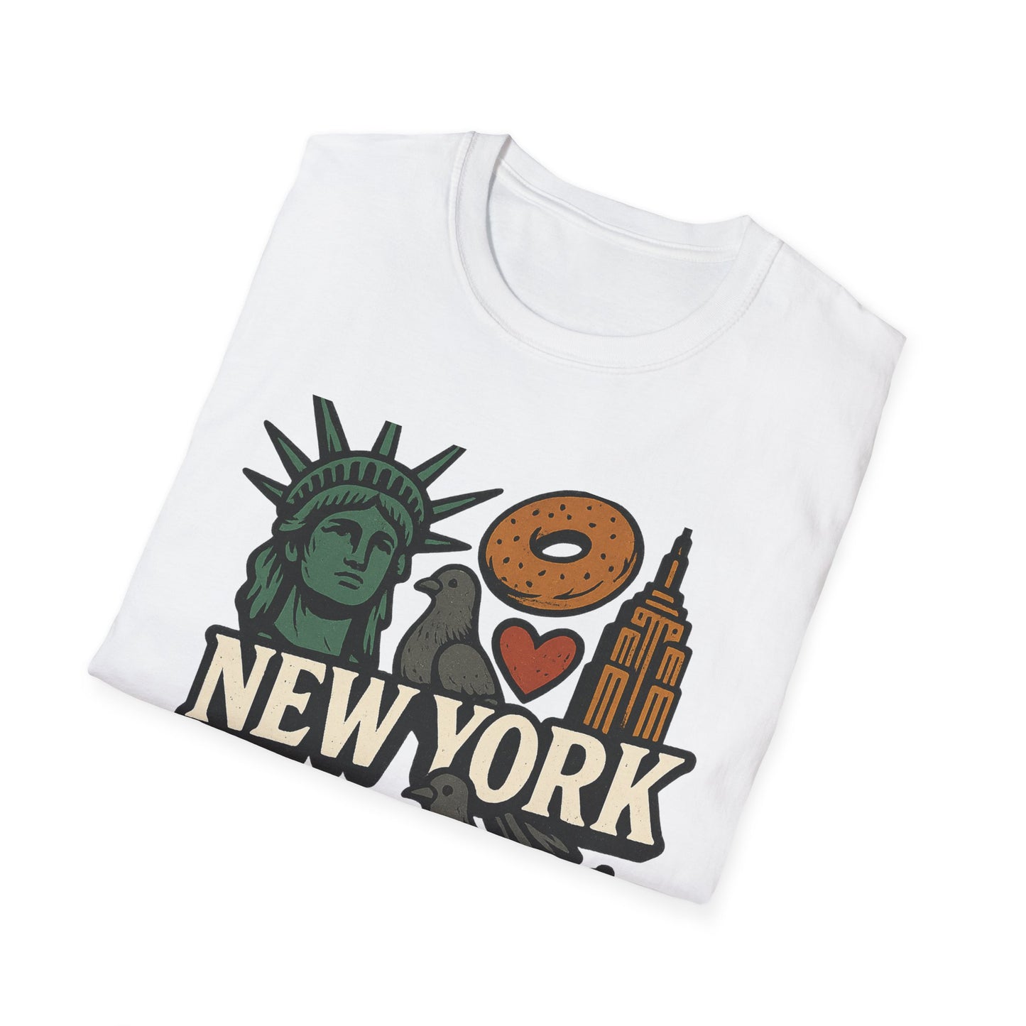New York City Graphic Unisex T-Shirt - NYC Souvenir Apparel