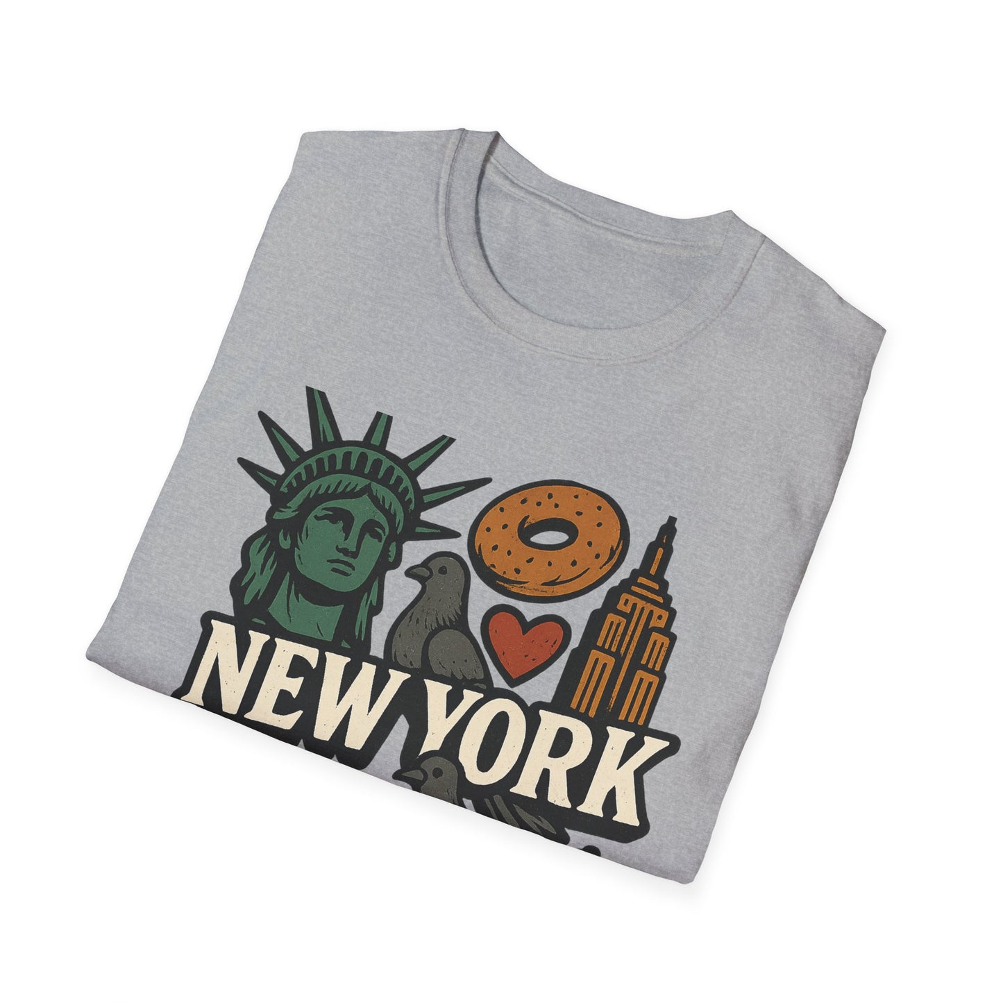 New York City Graphic Unisex T-Shirt - NYC Souvenir Apparel