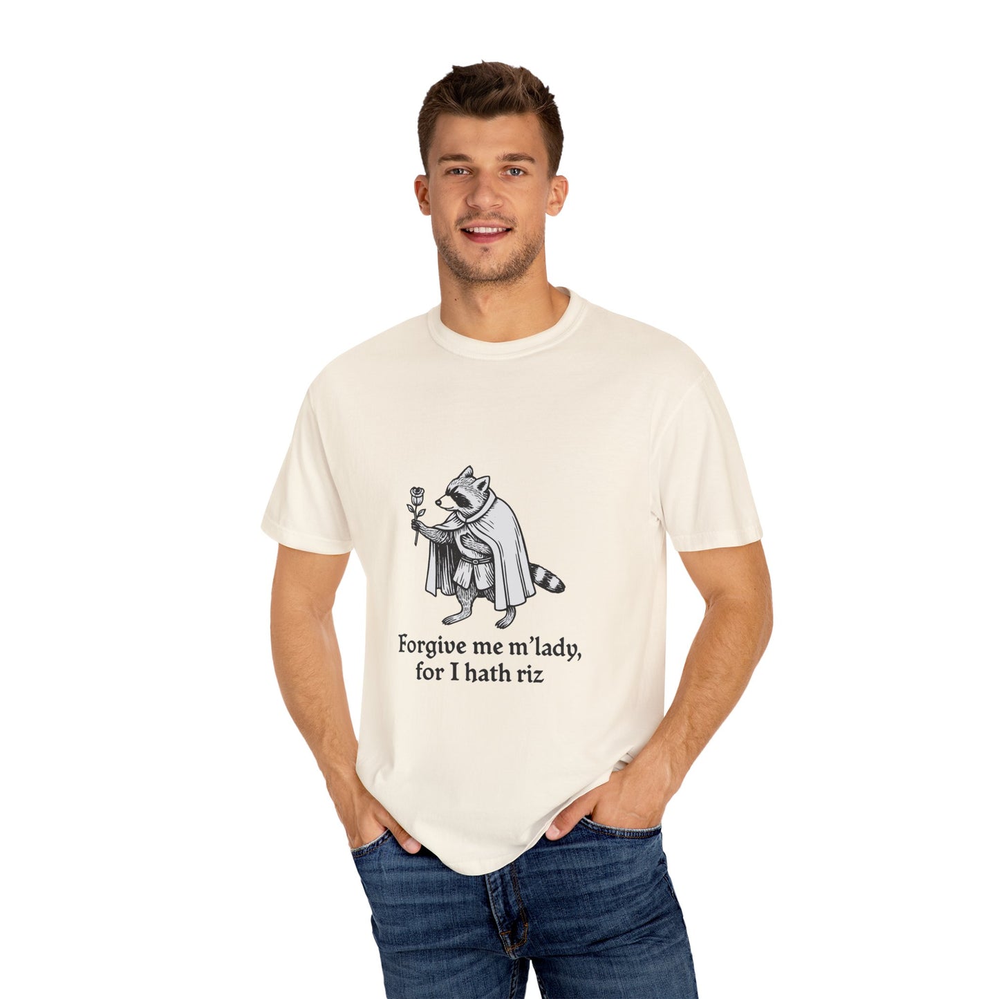 Charming Raccoon Graphic Tee