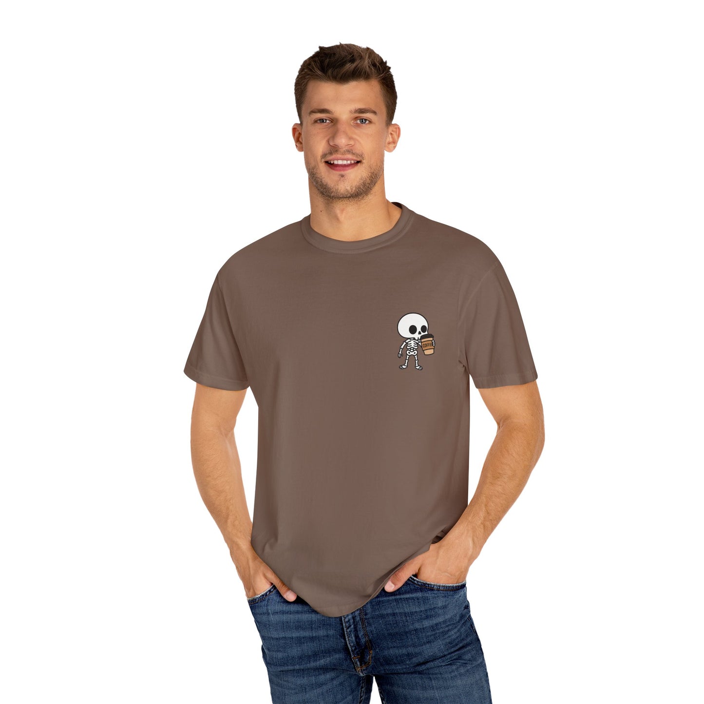 Skeleton Coffee Lover T-shirt