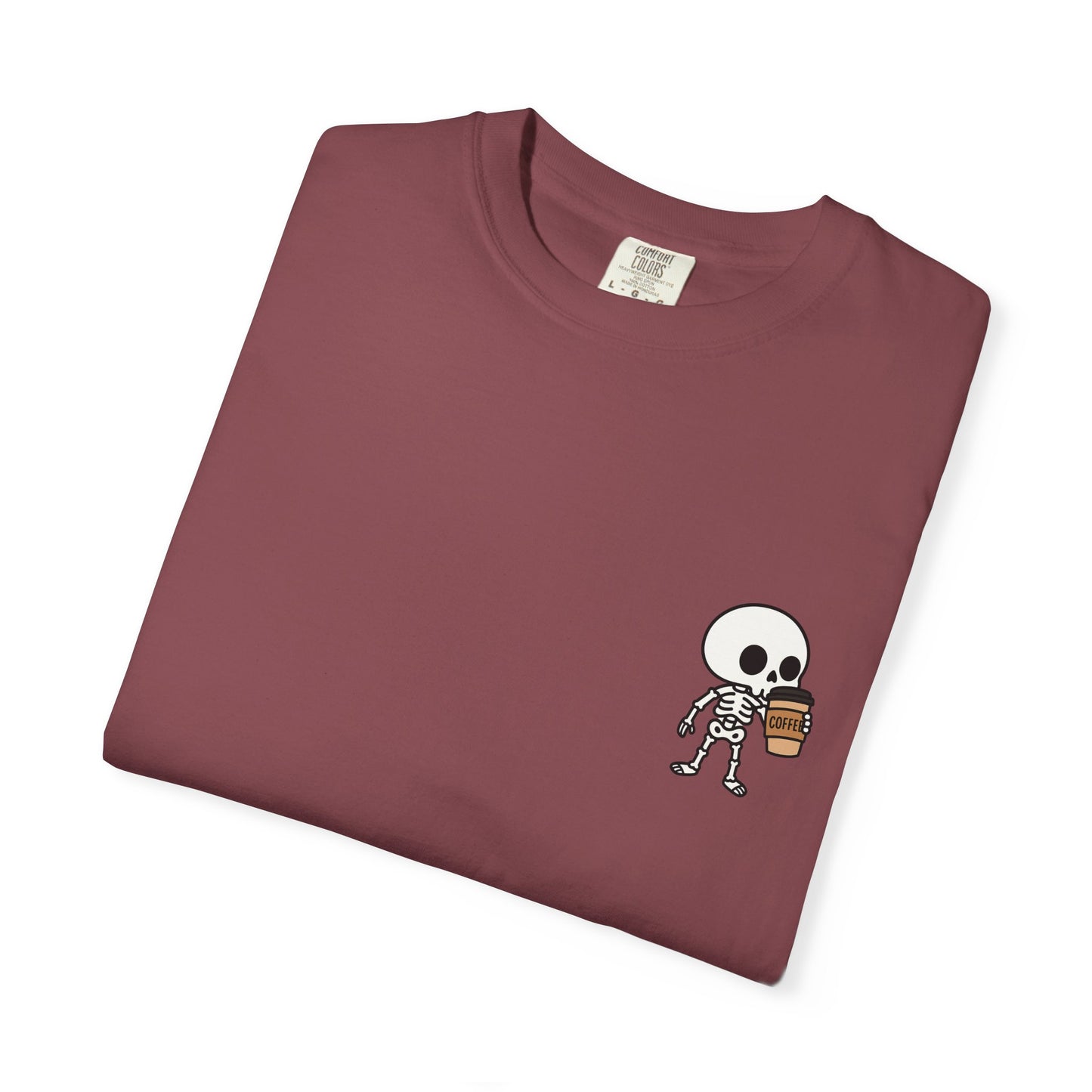 Skeleton Coffee Lover T-shirt