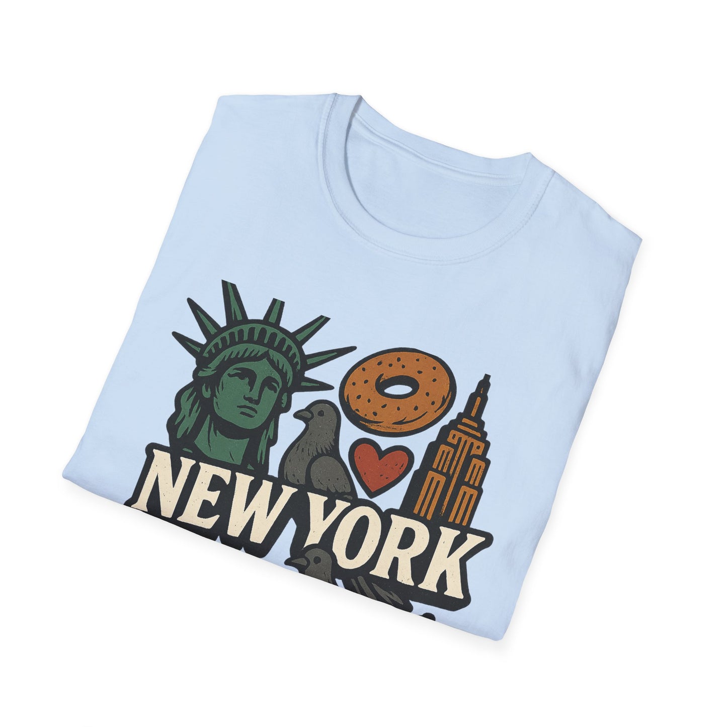 New York City Graphic Unisex T-Shirt - NYC Souvenir Apparel