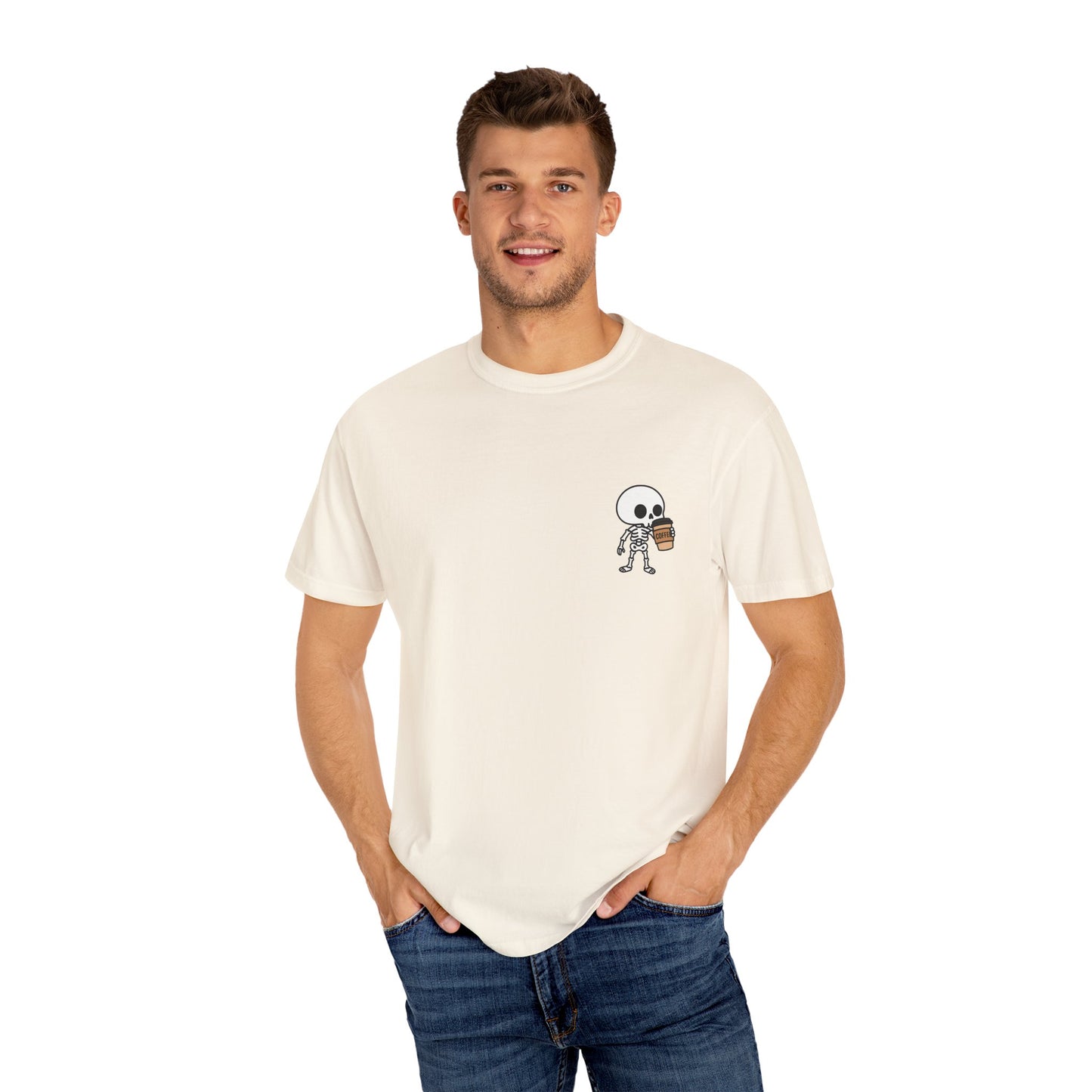 Skeleton Coffee Lover T-shirt