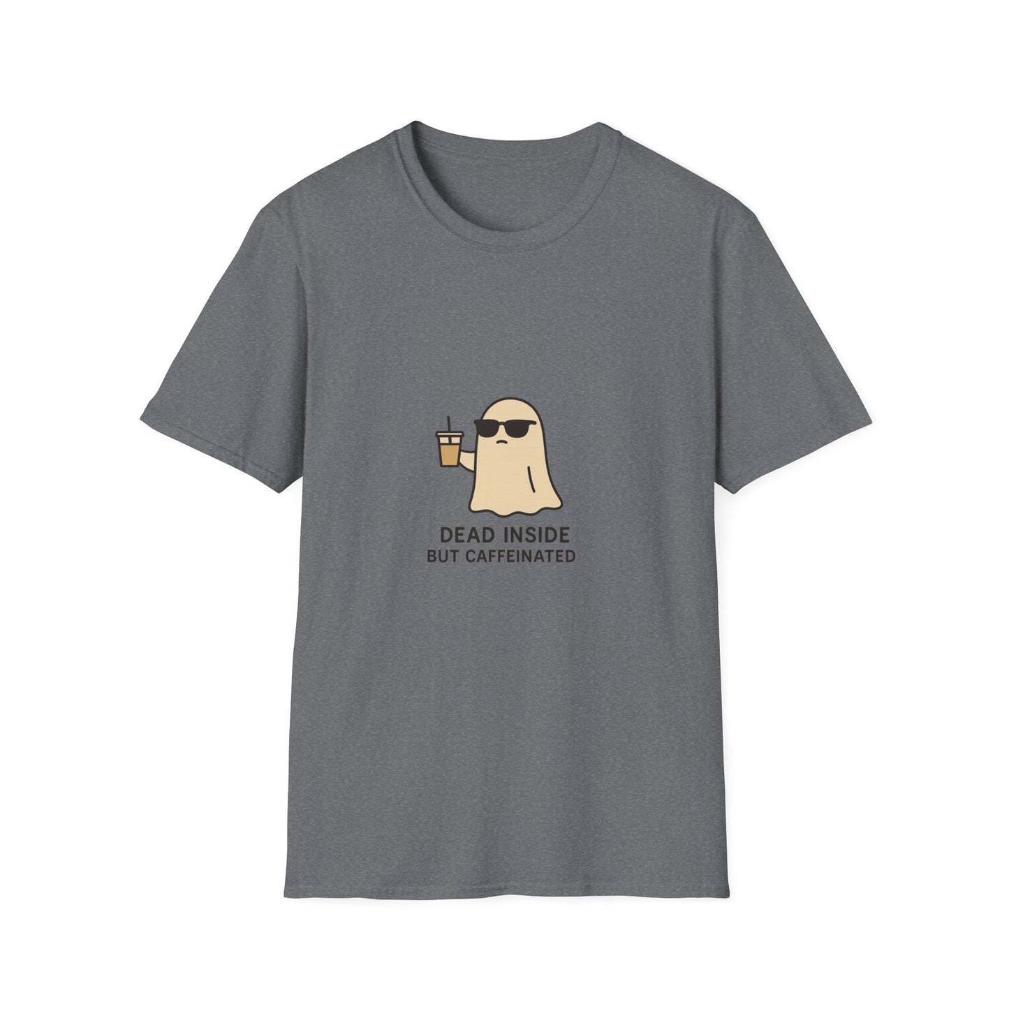 Caffeinated Ghost Graphic Unisex T-Shirt