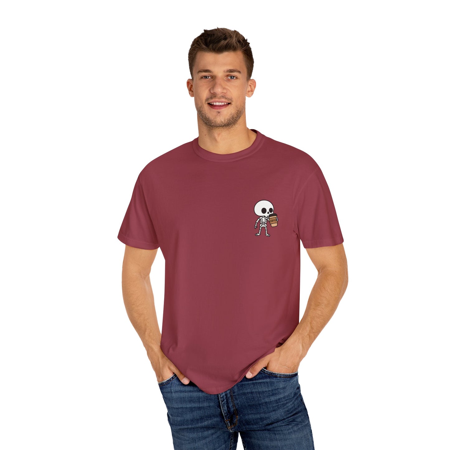 Skeleton Coffee Lover T-shirt