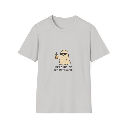 Caffeinated Ghost Graphic Unisex T-Shirt