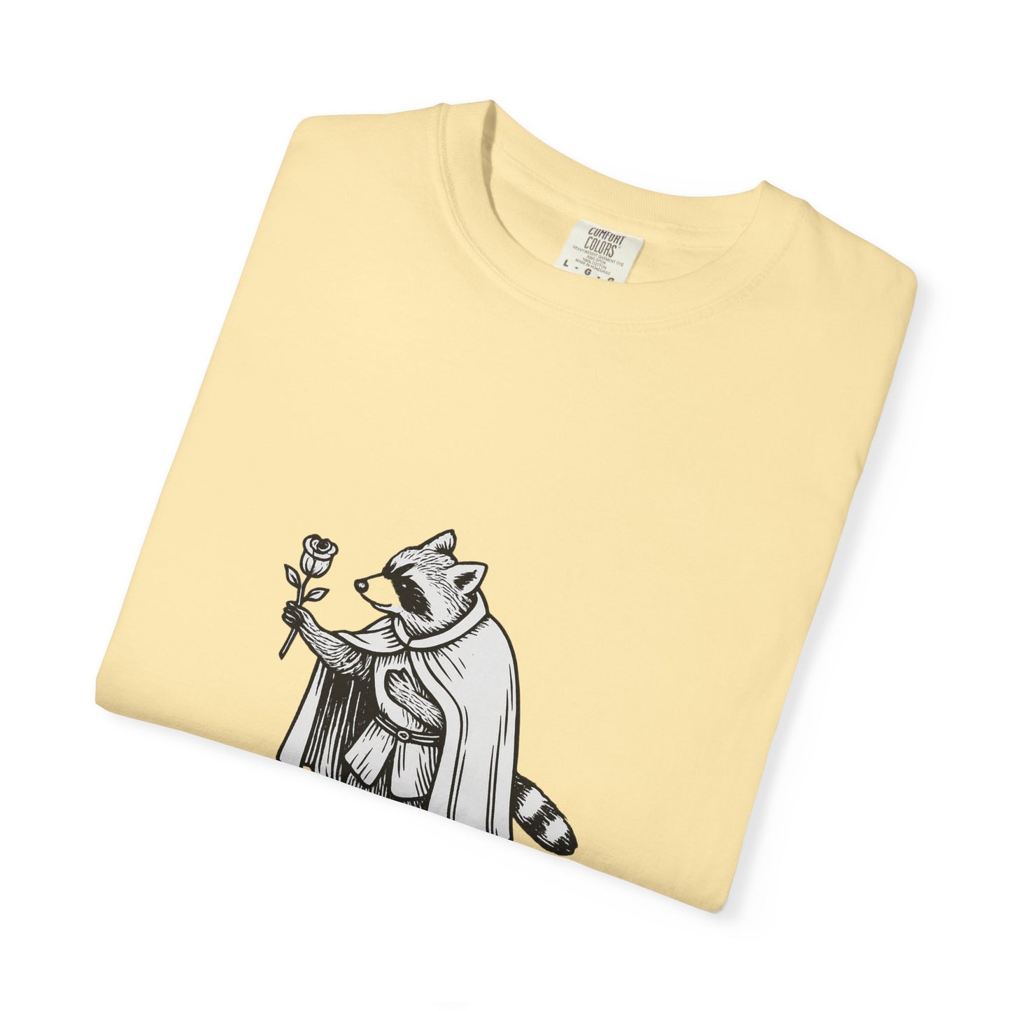 Charming Raccoon Graphic Tee