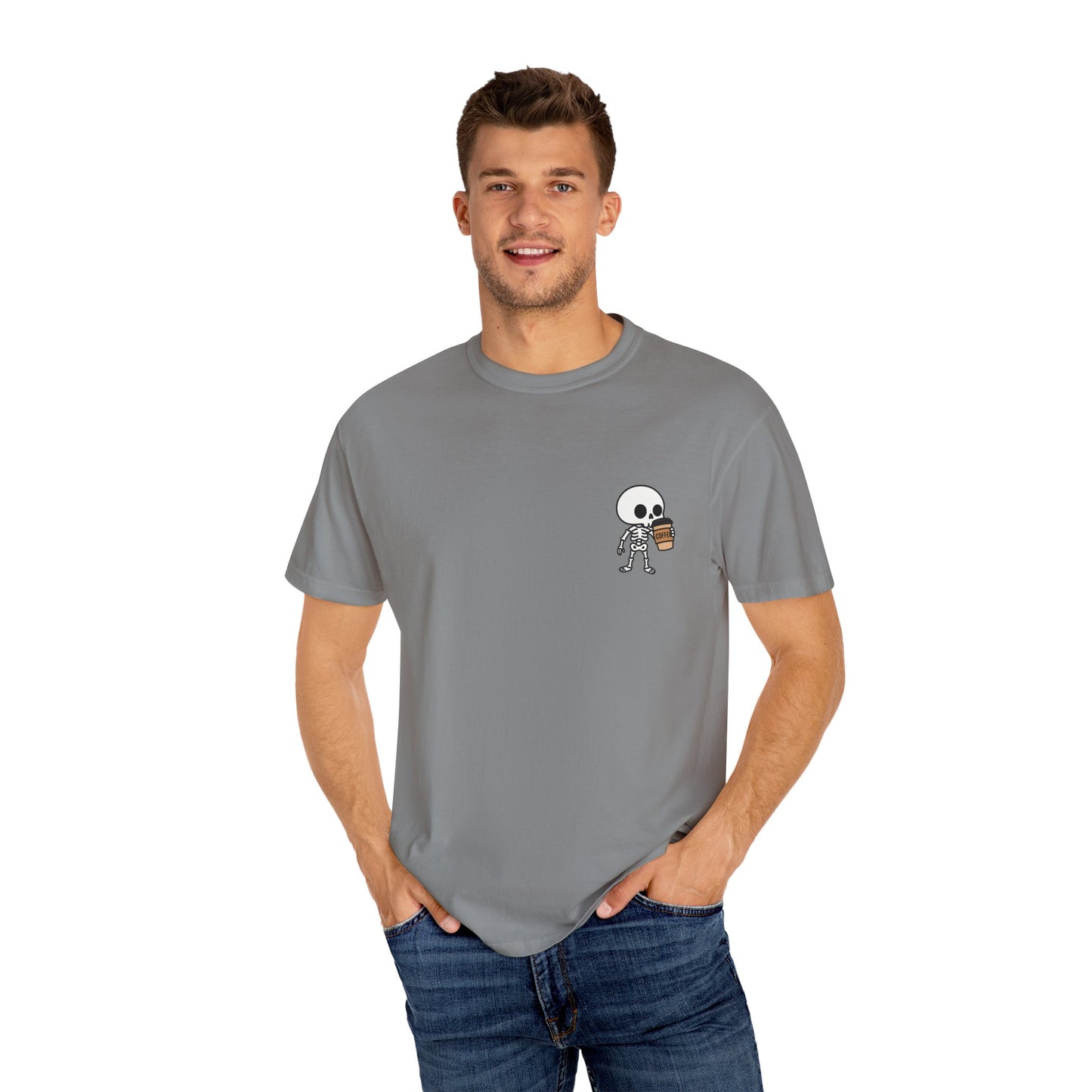 Skeleton Coffee Lover T-shirt