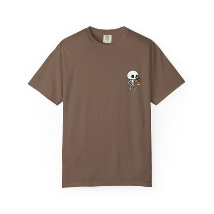 Skeleton Coffee Lover T-shirt