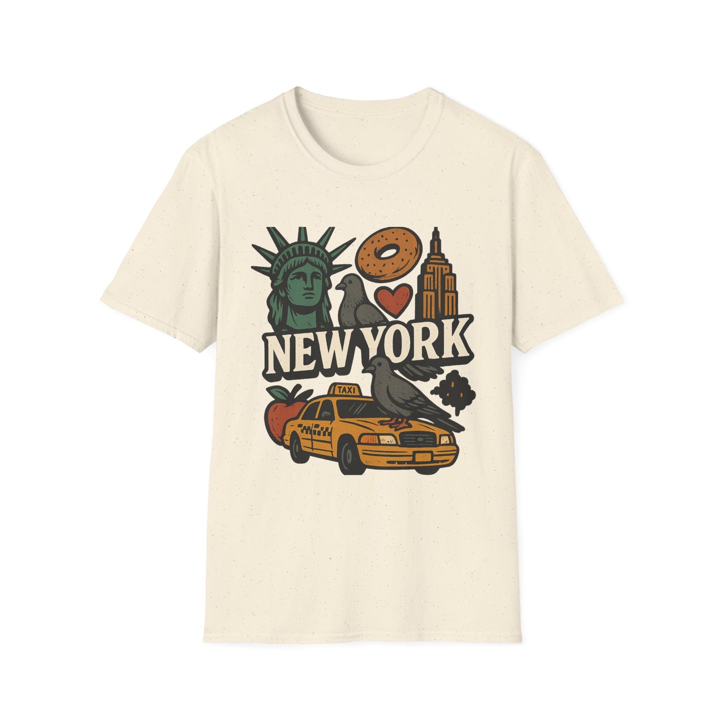 New York City Graphic Unisex T-Shirt - NYC Souvenir Apparel