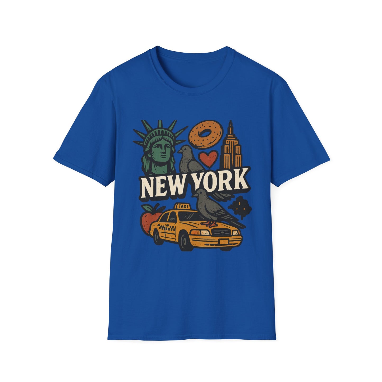 New York City Graphic Unisex T-Shirt - NYC Souvenir Apparel