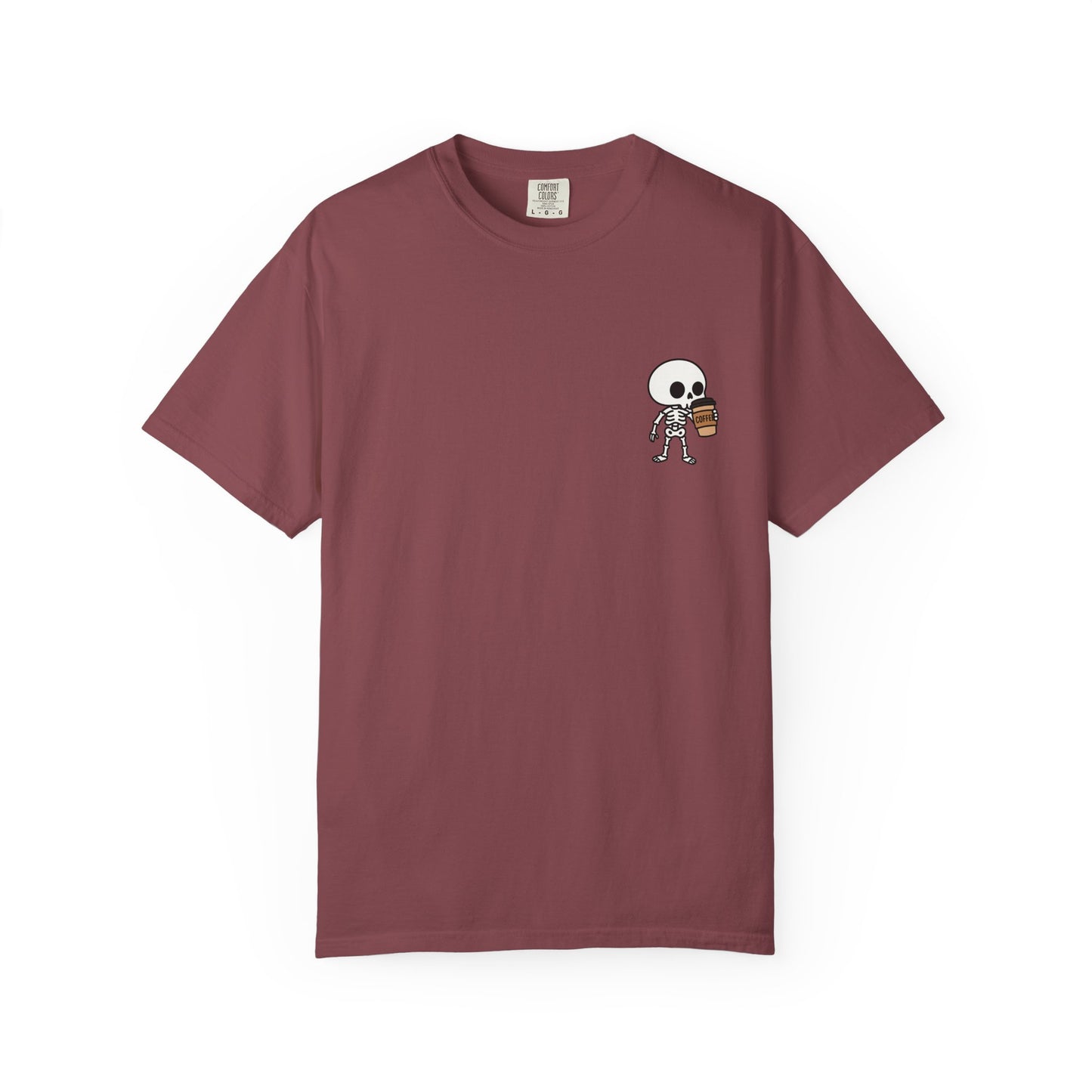 Skeleton Coffee Lover T-shirt
