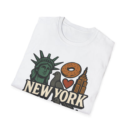 New York City Graphic Unisex T-Shirt - NYC Souvenir Apparel