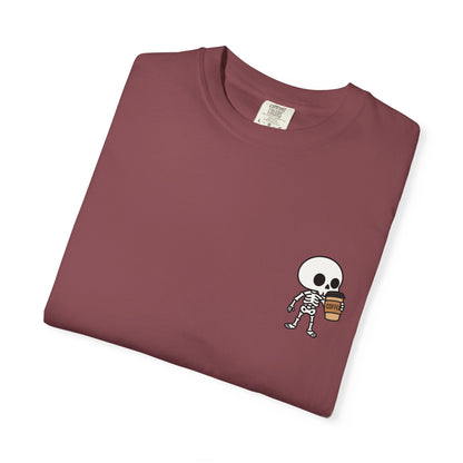 Skeleton Coffee Lover T-shirt