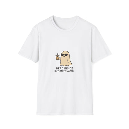 Caffeinated Ghost Graphic Unisex T-Shirt